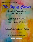 The Joy of Colour Show and Sale